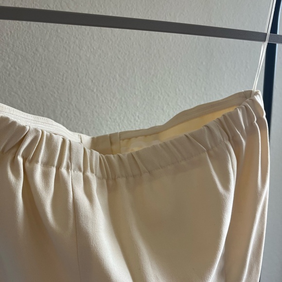 NWT SAGE THE LABEL | Old Money Chic Vagabond Tube Mini Dress in Cream | Size S - Picture 7 of 11